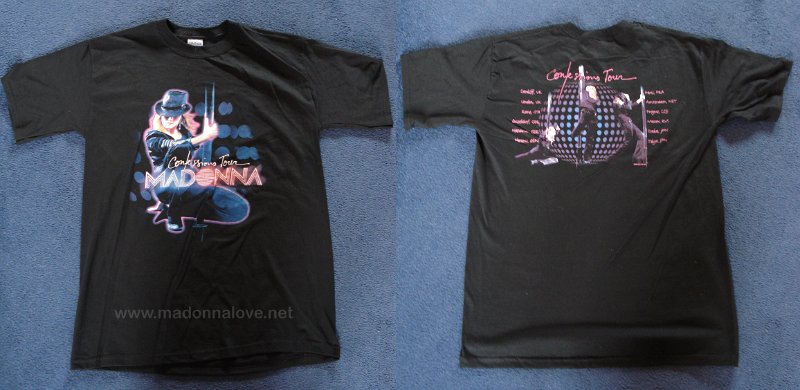 2006 - Confessions tour merchandise - T-shirt (1)