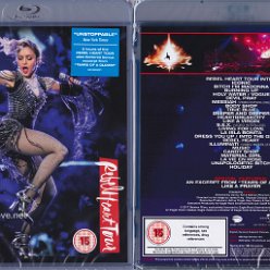 2017 RebelHeart tour Blu Ray - Cat.Nr. ERBRD5328 - Germany (Comes with sticker (5051300532871)
