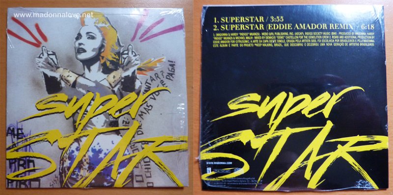 2012 Superstar Promo CD single (2-trk) - Cat.Nr. AA 150.000 - Brazil