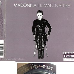 1994 Human nature - CD maxi single (5-trk) - Cat.Nr. 9362 43584-2 - Germany (936243584-2 WME on back of CD)