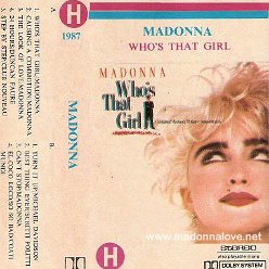 1987 Who's that girl Cassette Album - Cat.Nr. 3 W 2130 - Unknown country