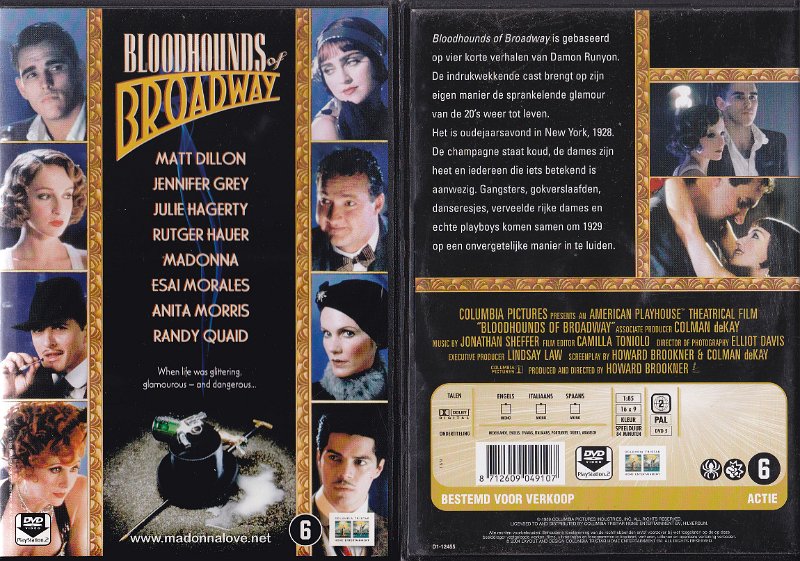1989 (2004 release) Bloodhounds of broadway - Cat.Nr. DNS 12455 - Holland