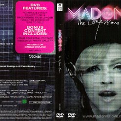 2007 Confessions tour DVD case - Cat.Nr. 7599 38697-2 - Europe (Comes with sticker)