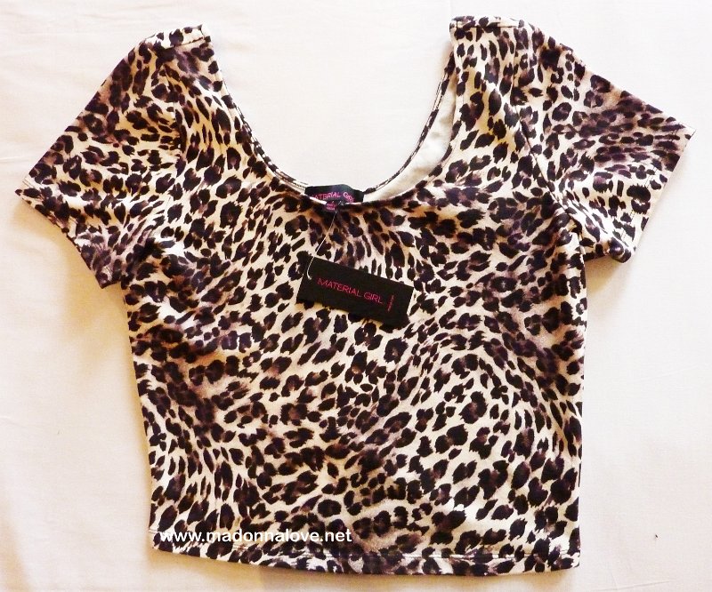 Material girl - Animal (Cheetah printed top short sleeves) - Product Nr. MO71484ANM
