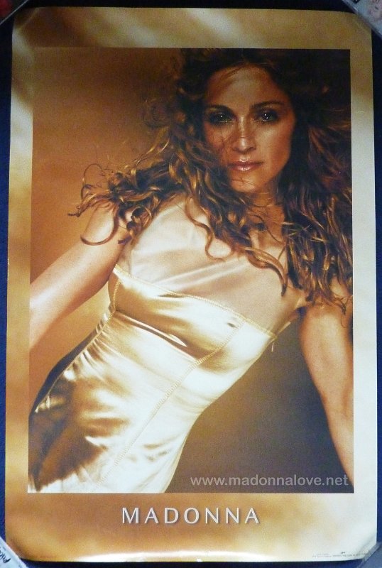 1998 Ray of light official merchandise poster 1