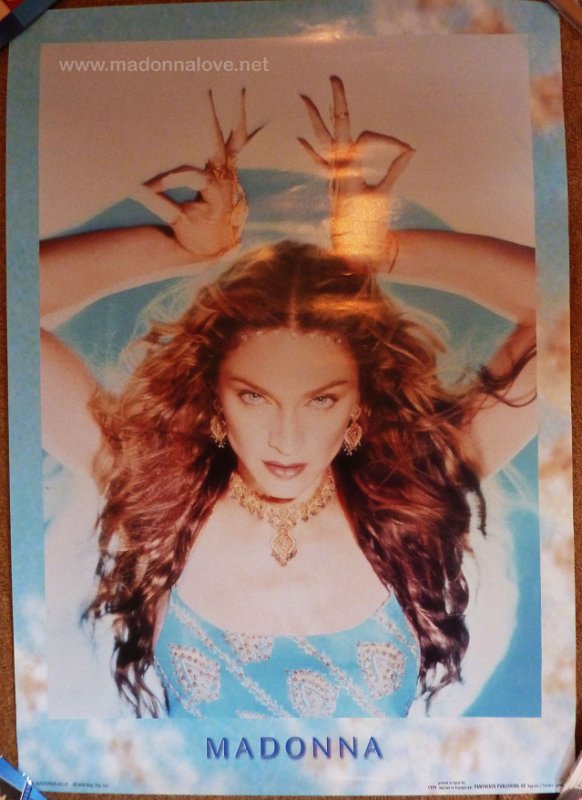 1998 Ray of light official merchandise poster small