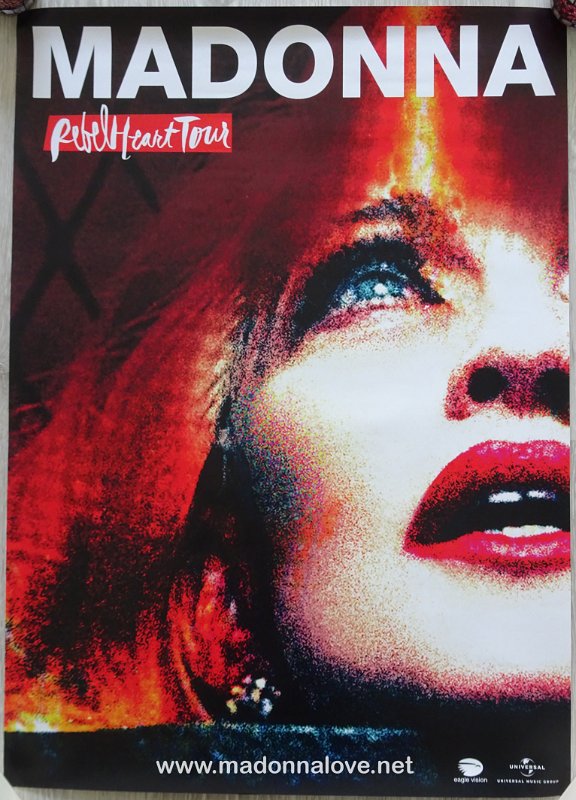 2017 RebelHeart Tour official promotional poster (ICONIC backdropvideo version)