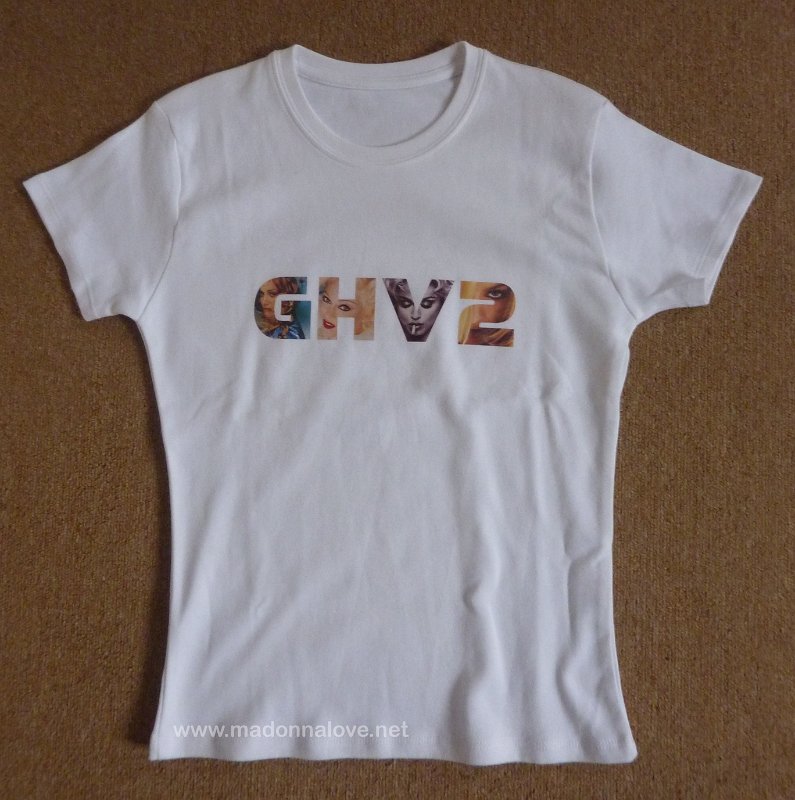 2001 - GHV2 promo babe white T-shirt