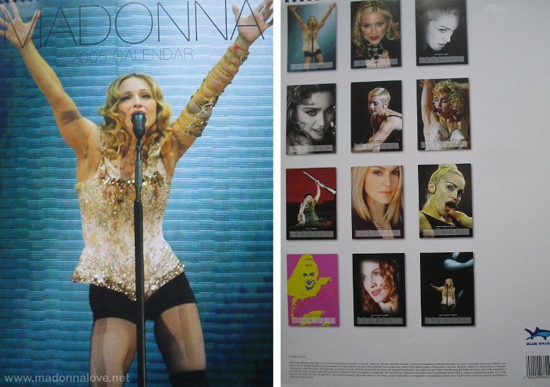 2005 Unofficial Madonna 2005 calendar - ISBN unknown