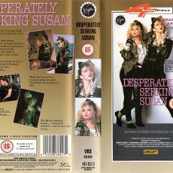 VHS 1985 Desperately Seeking Susan - Cat.Nr. 083 822 3 - UK