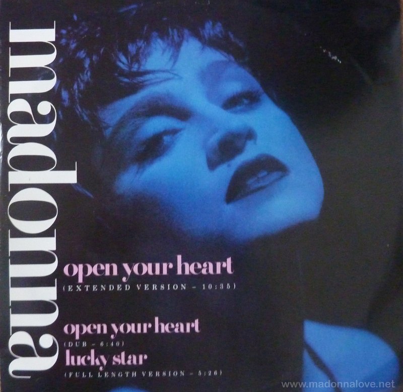 1986 Open your heart - Cat.Nr. W8480T - UK (Runout groove W8480T)