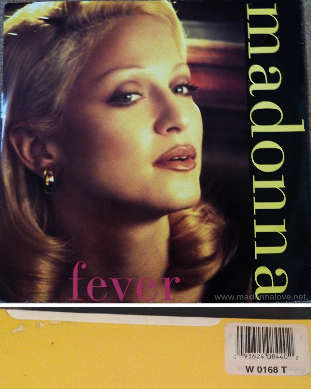 1993 Fever - Cat.Nr. W 0168 T - UK (Runout groove W 0168 T + sticker & gape back)
