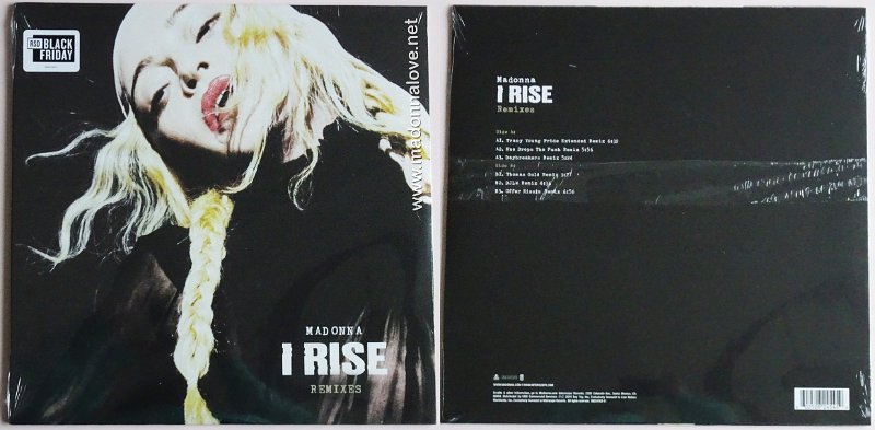 2019 I Rise 6trk (exclusive RSD release) - Cat.Nr. B0031093-11 - USA
