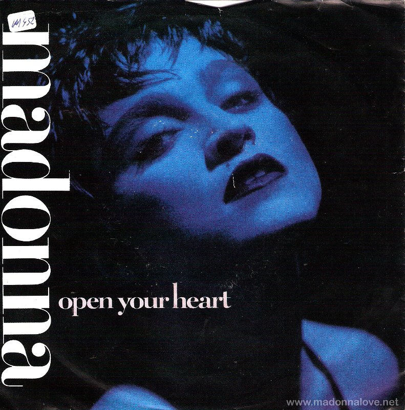 1986 Open your heart - Cat.Nr. 928 508-7 - Germany (Alsdorf on runout groove + GEMA BIEM on label)