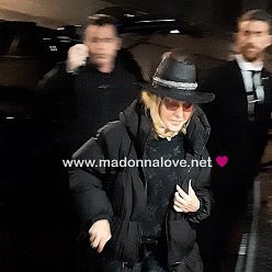 Madonna Artist Exit London Palladium - 09-02-2020(2)
