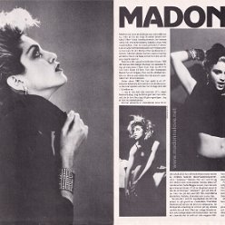 1984 - January - Rock Poster - Sweden - Madonna