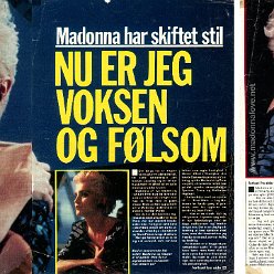 1986 - Unknown month - Unknown magazine - Denmark - Nu er jeg voksen og folsom