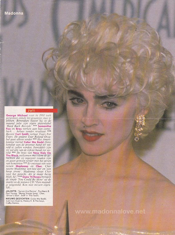 1987 - Unknown month - Unknown magazine - Holland - Juli