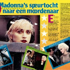 1987 - Unknown month - Hitkrant - Holland - Madonna's speurtocht naar een moordenaar
