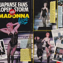 1987 - Unknown month - Unknown magazine - Holland - Japanse fans lopen storm voor Madonna live