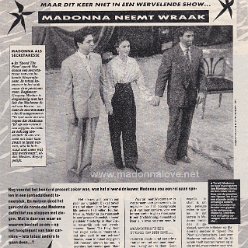 1988 - Unknown month - Unknown magazine - Holland - Madonna neemt wraak