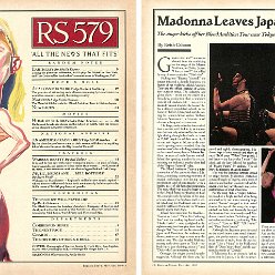 1990 - May - Rolling Stone - USA - Madonna leaves Japan breathless