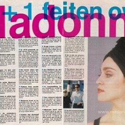 1990 - Unknown month - Hitkrant - Holland - 25 + 1 feiten over Madonna