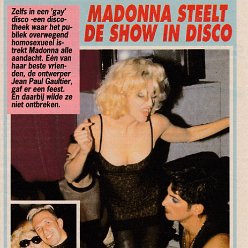 1990 - Unknown month - Story - Holland - Madonna steelt de show in disco