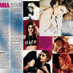 1990 - Unknown month - Unknown magazine - Denmark - Madonna den uforalskede livshistorie - Del 4
