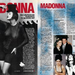 1990 - Unknown month - Unknown magazine - Denmark - Madonna den uforalskede livshistorie - Del 5