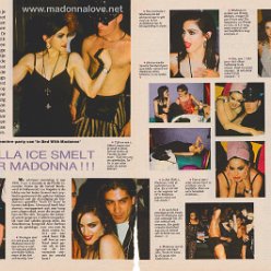 1991 - May - Hitkrant - Holland - Vanilla Ice smelt voor Madonna