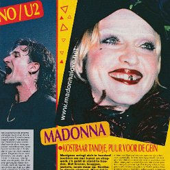 1992 - Unknown month - Top 10 - Holland - Madonna kostbaar tandje puur voor de gein