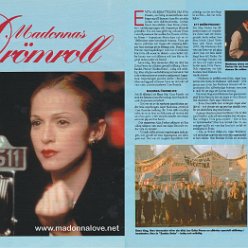 1997 - January-February - FilmTidningen - Sweden - Madonnas dromroll