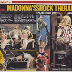 2004 - June - Globe - USA - Madonna's shock therapy!