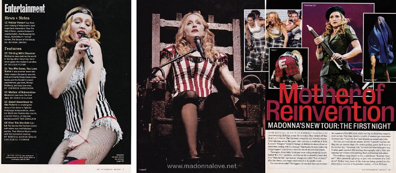 2004 - May - Entertainment weekly - USA - Mother of reinvention