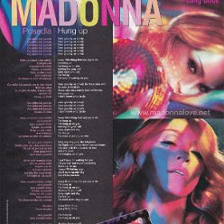 2006 - January - Divka - Czech Republic - Madonna Hung up
