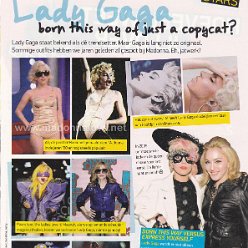 2011 - Unknown month - Hitkrant - Holland - Lady Gaga born this way of just a copycat