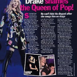 2015 - April - Star - UK - Drake shampes the queen of pop!