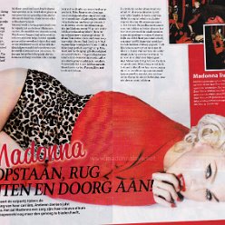 2015 - March-April - Gloss - Holland - Madonna opstaan rug rechten en doorgaan