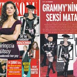 2015 - February - Hafta Sonu - Turkey - Grammy nin 56 lik seksi matadoru