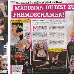 2015 - March - Inside - Germany - Madonna du bist zum fremdschamen
