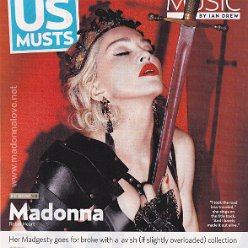 2015 - March - Us weekly - USA - Out Tuesday 3_10 Madonna Rebel Heart