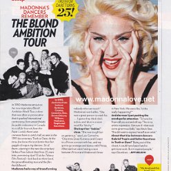 2016 - April - People - USA - Madonna's dancers remember the blond ambition tour
