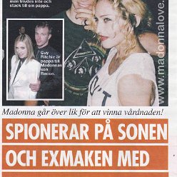 2016 - February - Hant Extra - Sweden - Spionerar pa sonen och exmaken med privatdetektiv!