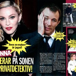 2016 - Unknown month - Hant Bild  - Sweden - Madonna spionerar pa sonen med privatdektektiv