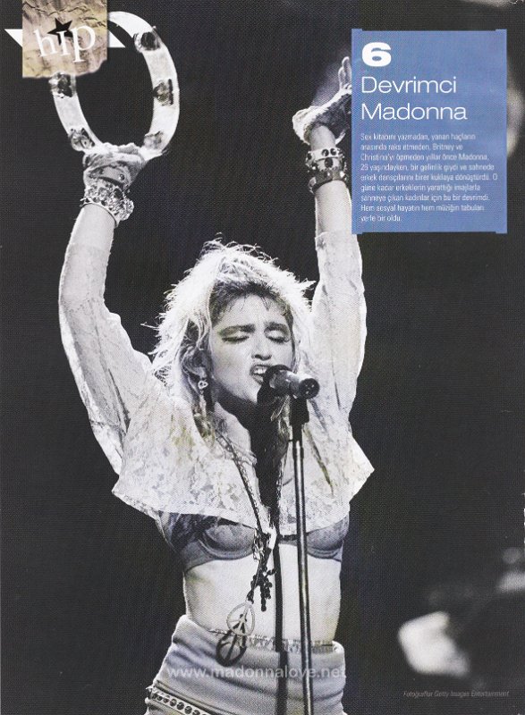 Unknown year - Unknown month - Unknown magazine - Turkey - Devrimci Madonna