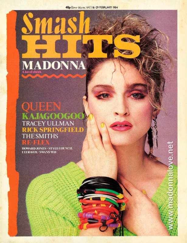 Smash Hits - February 1984 - UK