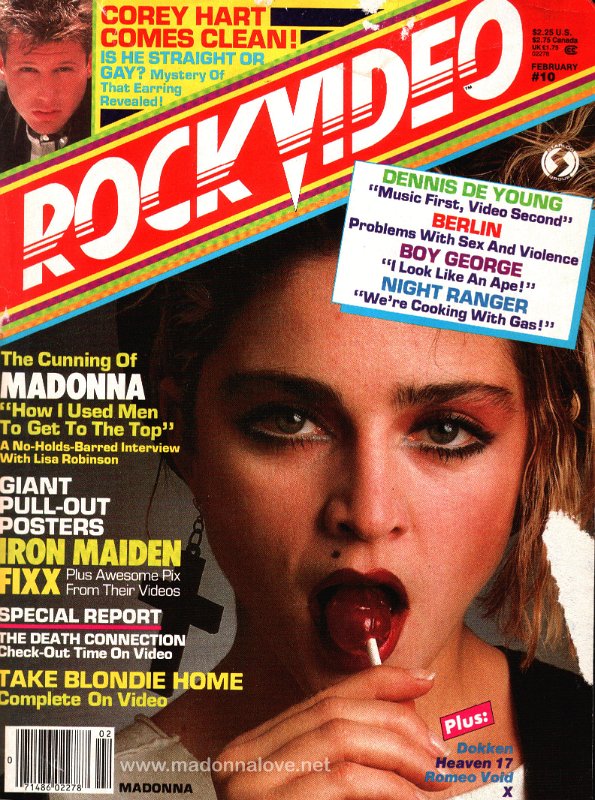 Rockvideo February 1985 - USA