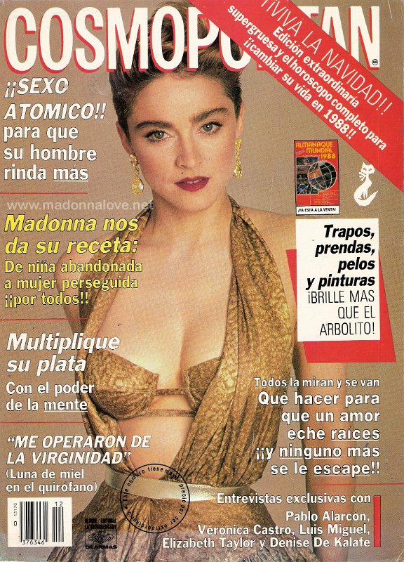 Cosmopolitan December 1987 - Venezuela
