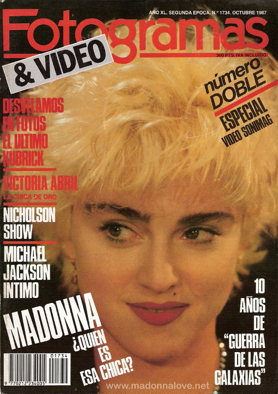 Fotogramas October 1987 - Spain